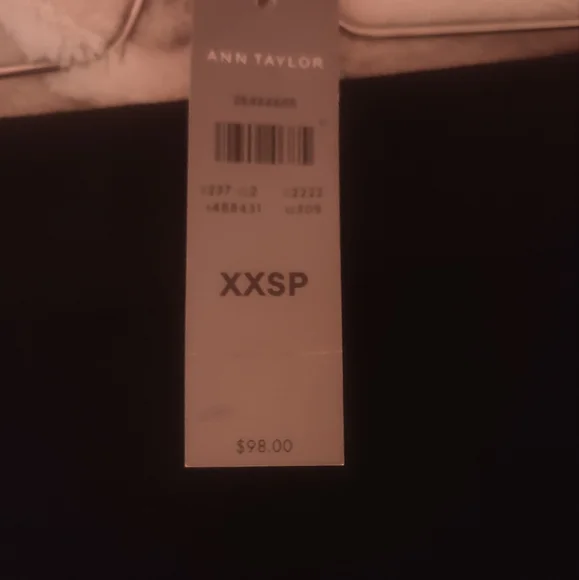 NWT Flared black midi skirt